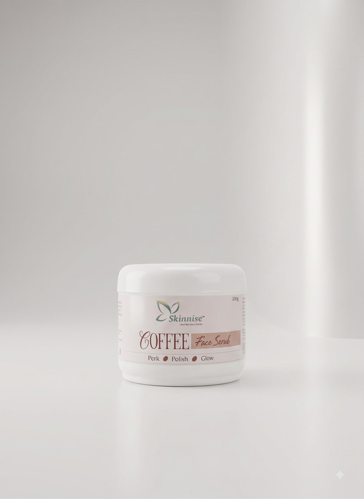 Coffee Face Scrub Beauty And Skin Care 200 G