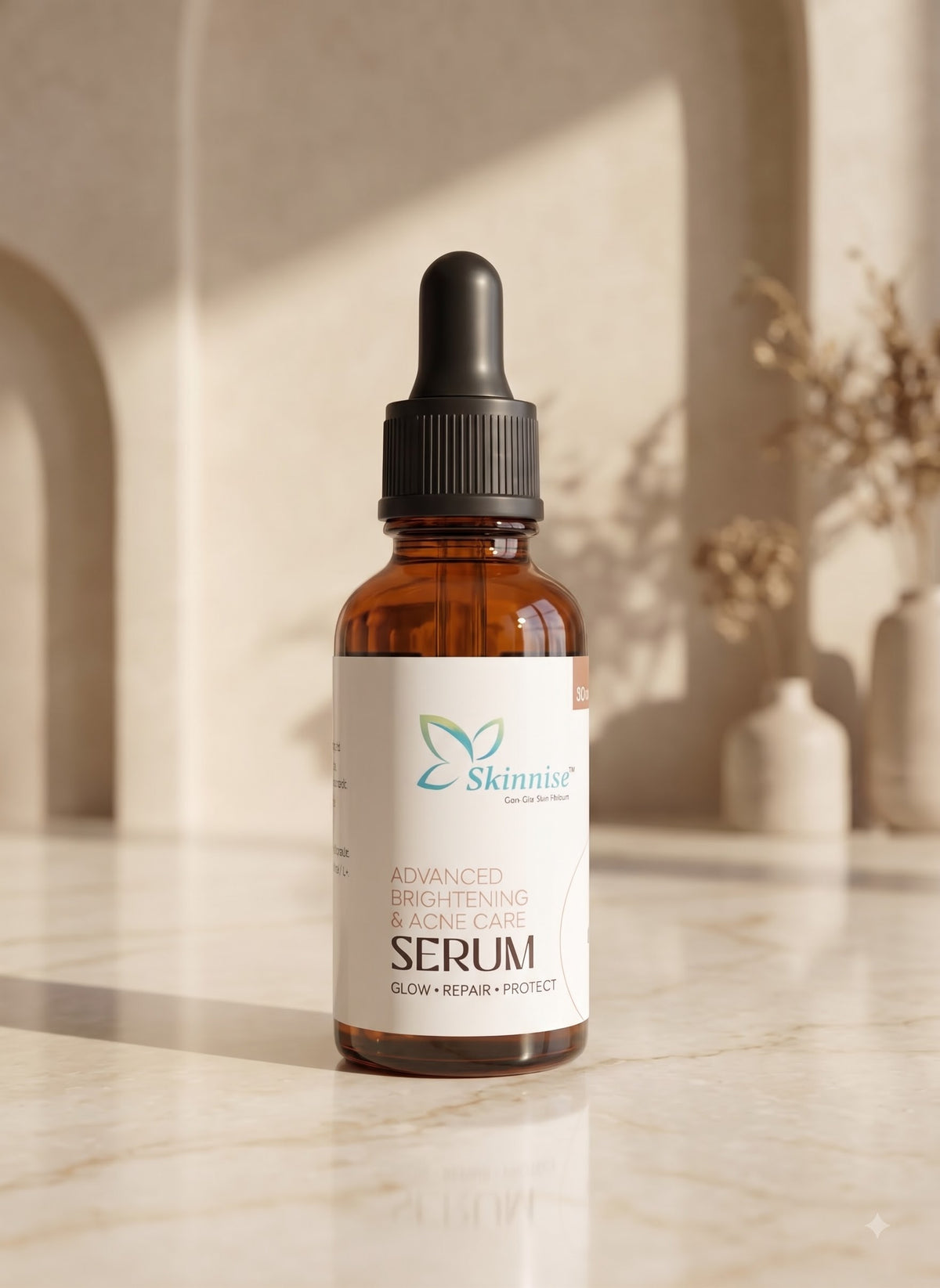 Skinnise Advanced Brightening & Acne Care Serum - 30ml