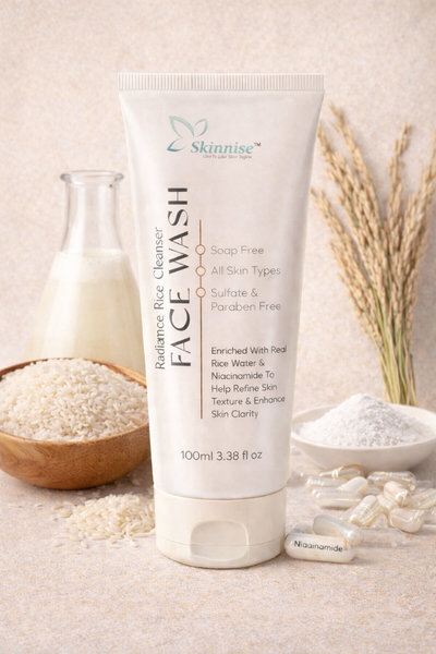 Skinnise Radiance Rice Cleanser Face Wash - 100ml