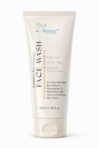 Skinnise Radiance Rice Cleanser Face Wash - 100ml