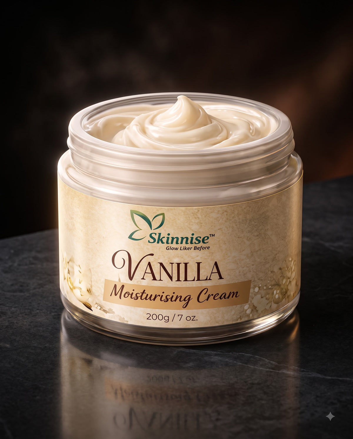 Skinnise Vanilla Moisturizing Cream - 200g